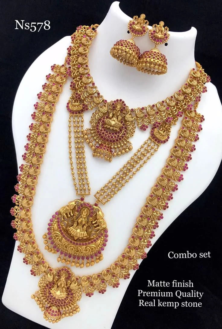 South Indian Jewellery Designer Necklace Full Set